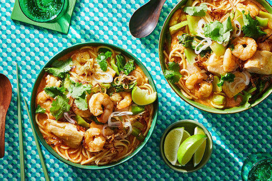 Seafood laksa