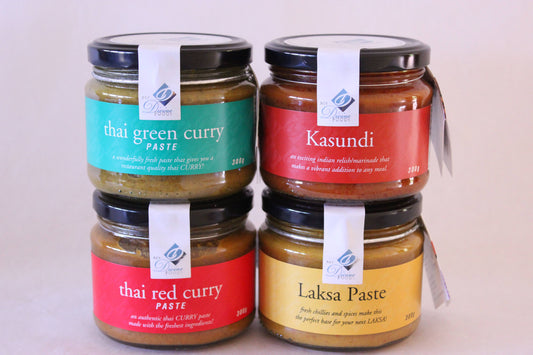 Mixed Pack of 4 - Curry Pastes 300g Jars
